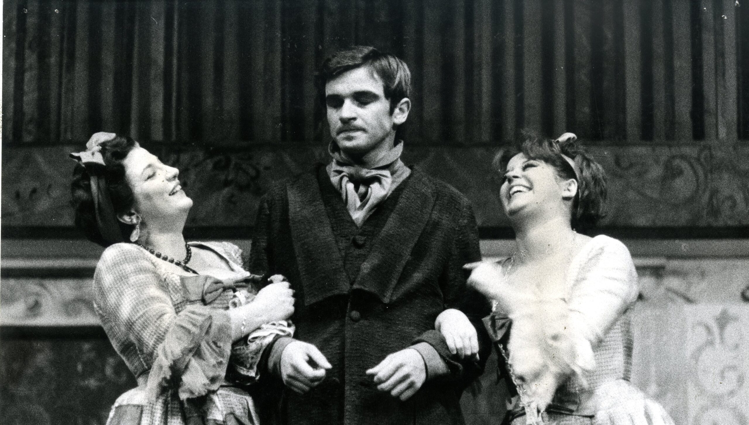 Adriana innocenti paolo graziosi silvana de santis rispettivamente ortensia il cavaliere di ripafratta dejanira nella locandiera 1965