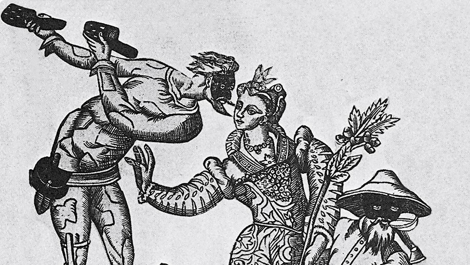 Arlecchino ritaglio