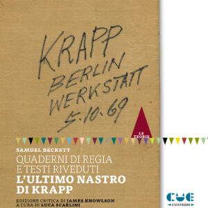 Quaderni di regia e testi riveduti — L'ultimo nastro di Krapp