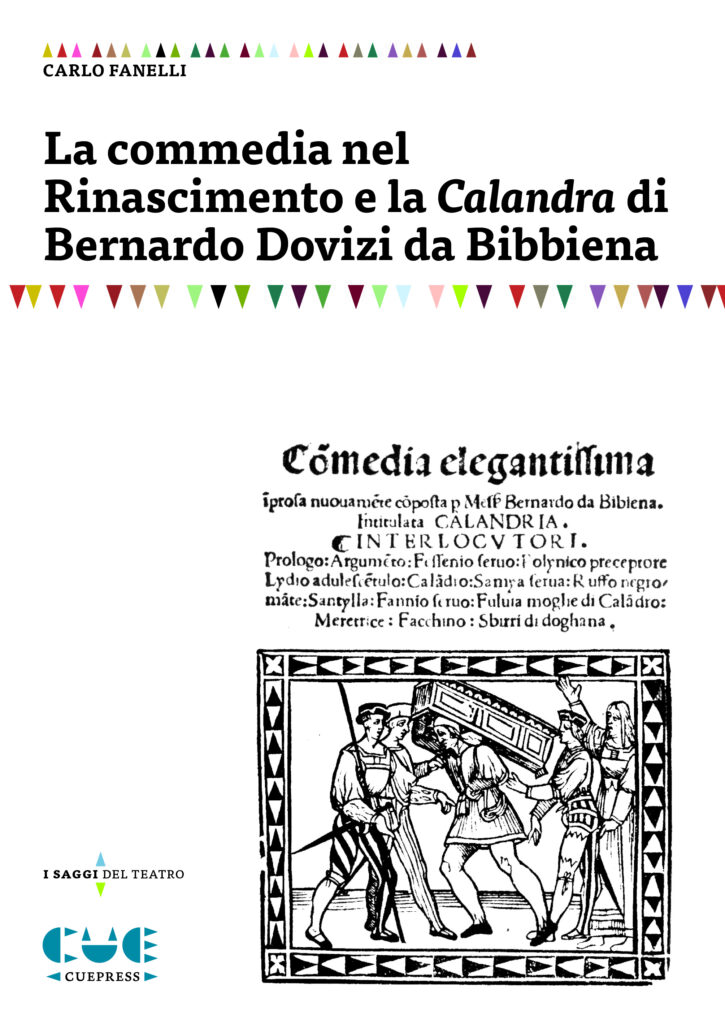 Carlo fanelli la commedia nel rinascimento cover